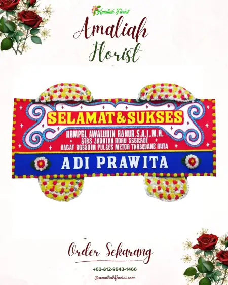 Papan Bunga Ucapan Selamat Sukadana Baru