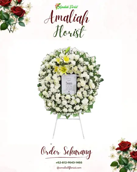 Krans Bunga Duka Sukadana Baru